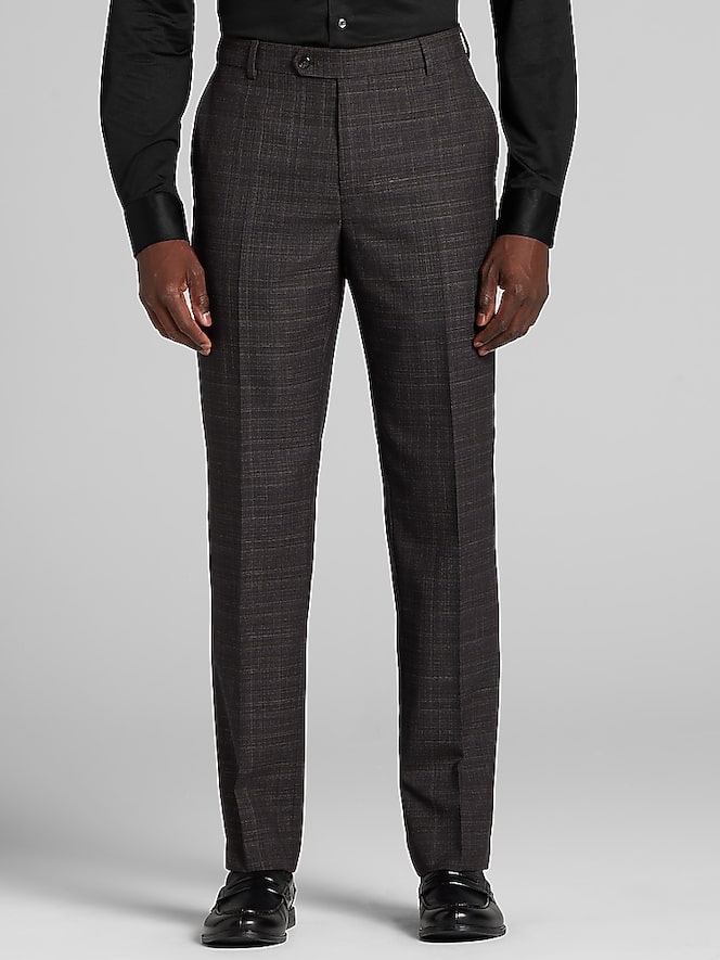 Joseph Abboud Classic Fit Check Suit Pants