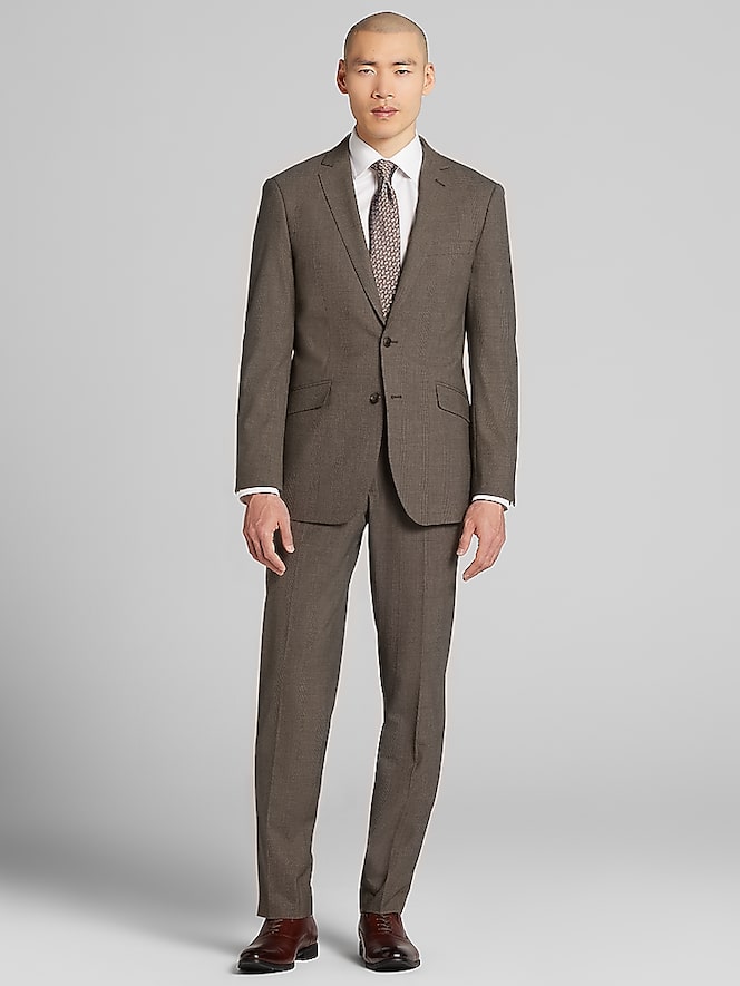Wilke-Rodriguez Slim Fit Plaid Suit