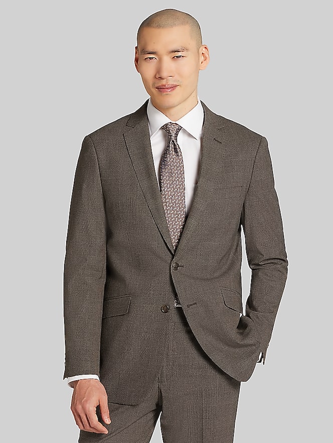 Wilke-Rodriguez Slim Fit Plaid Suit