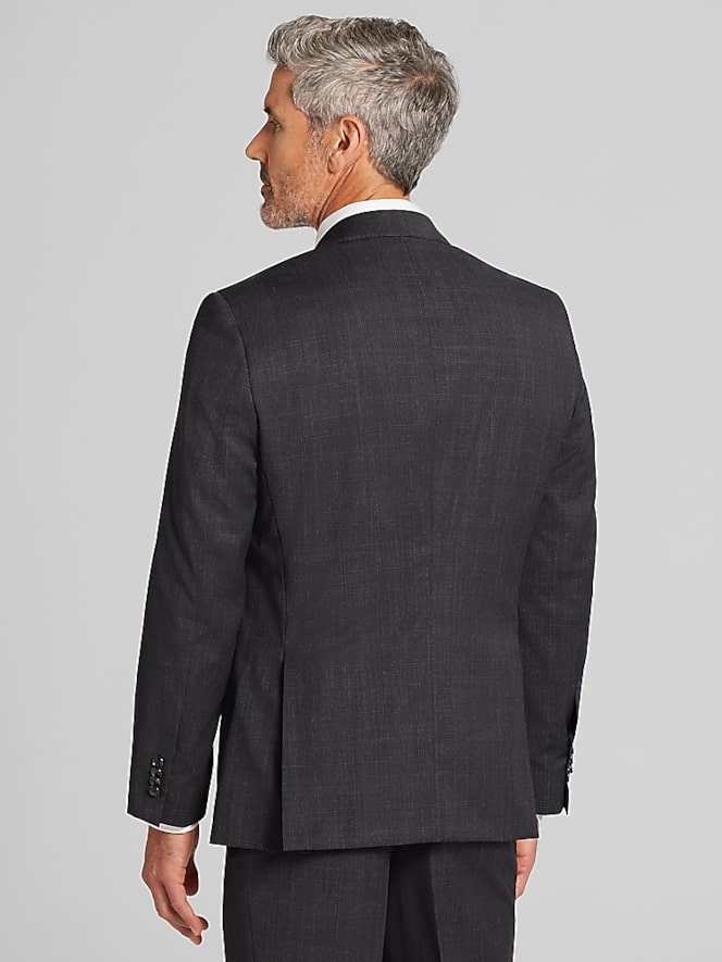 Joseph Abboud Classic Fit Premium Wool Blend Check Suit