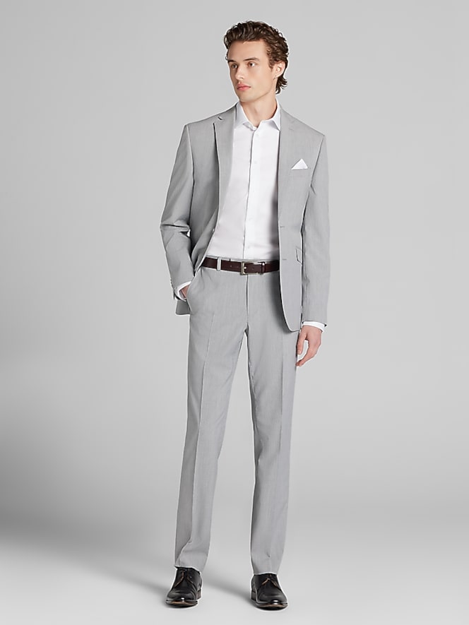 Wilke-Rodriguez Slim Fit Plaid Suit