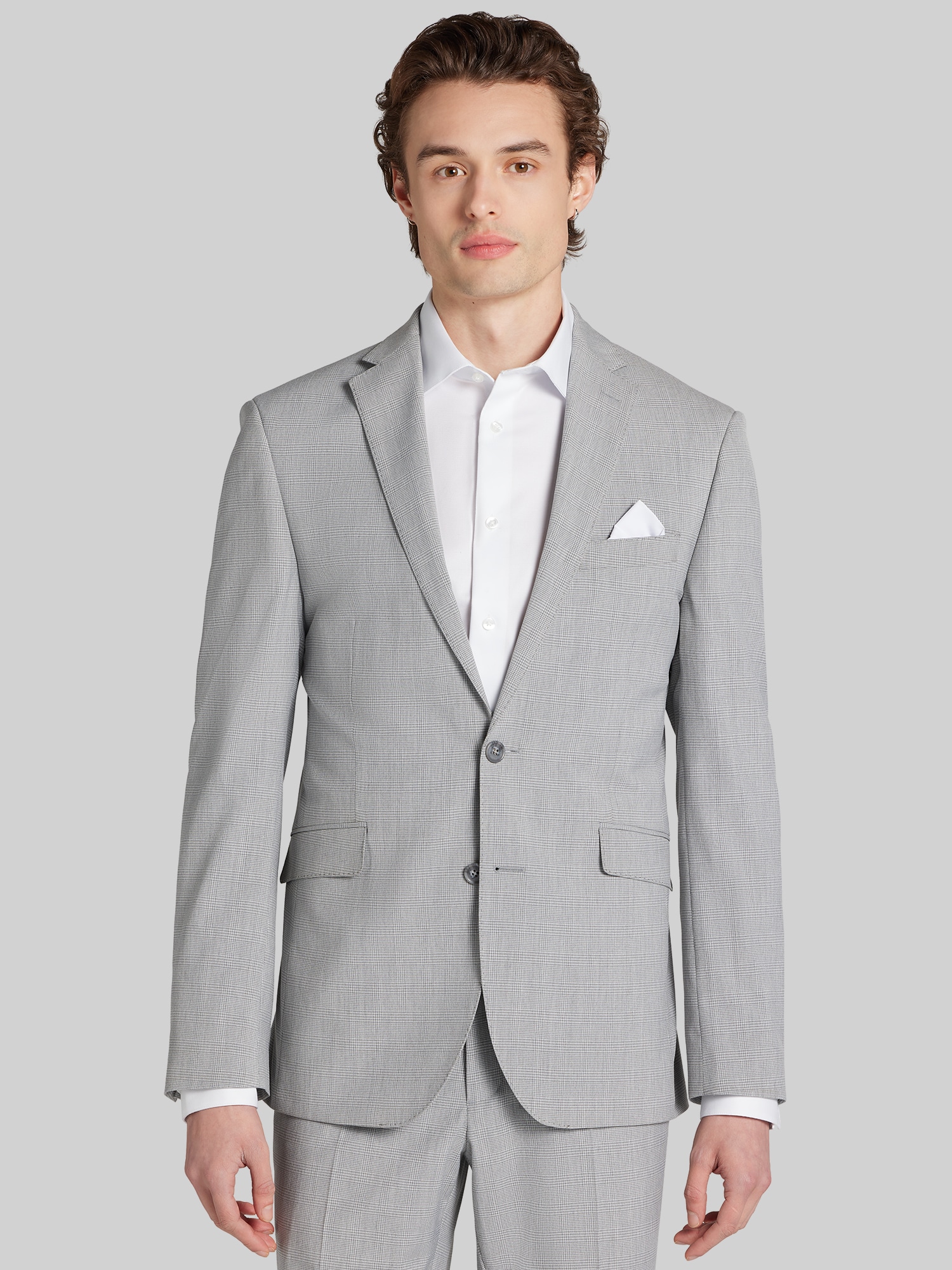 Patterned Suit Vest