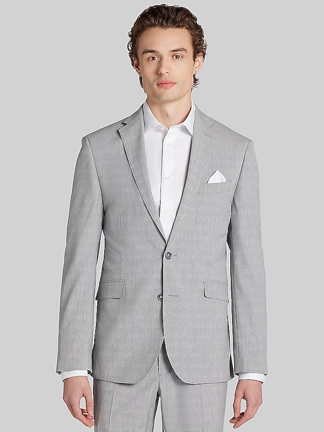 Wilke-Rodriguez Slim Fit Plaid Suit