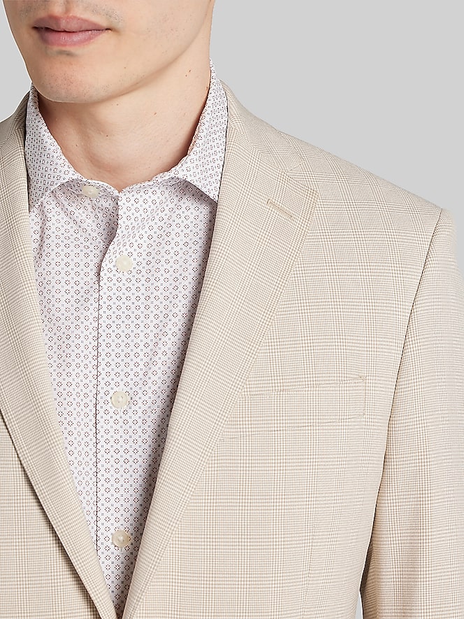Wilke-Rodriguez Slim Fit Plaid Suit