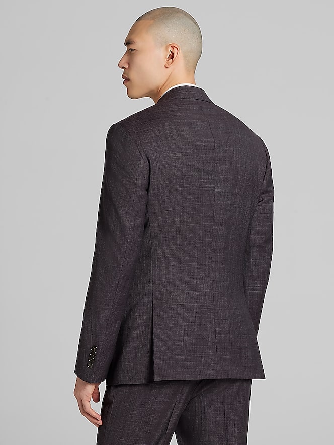 Calvin Klein Slim Fit Grid Suit