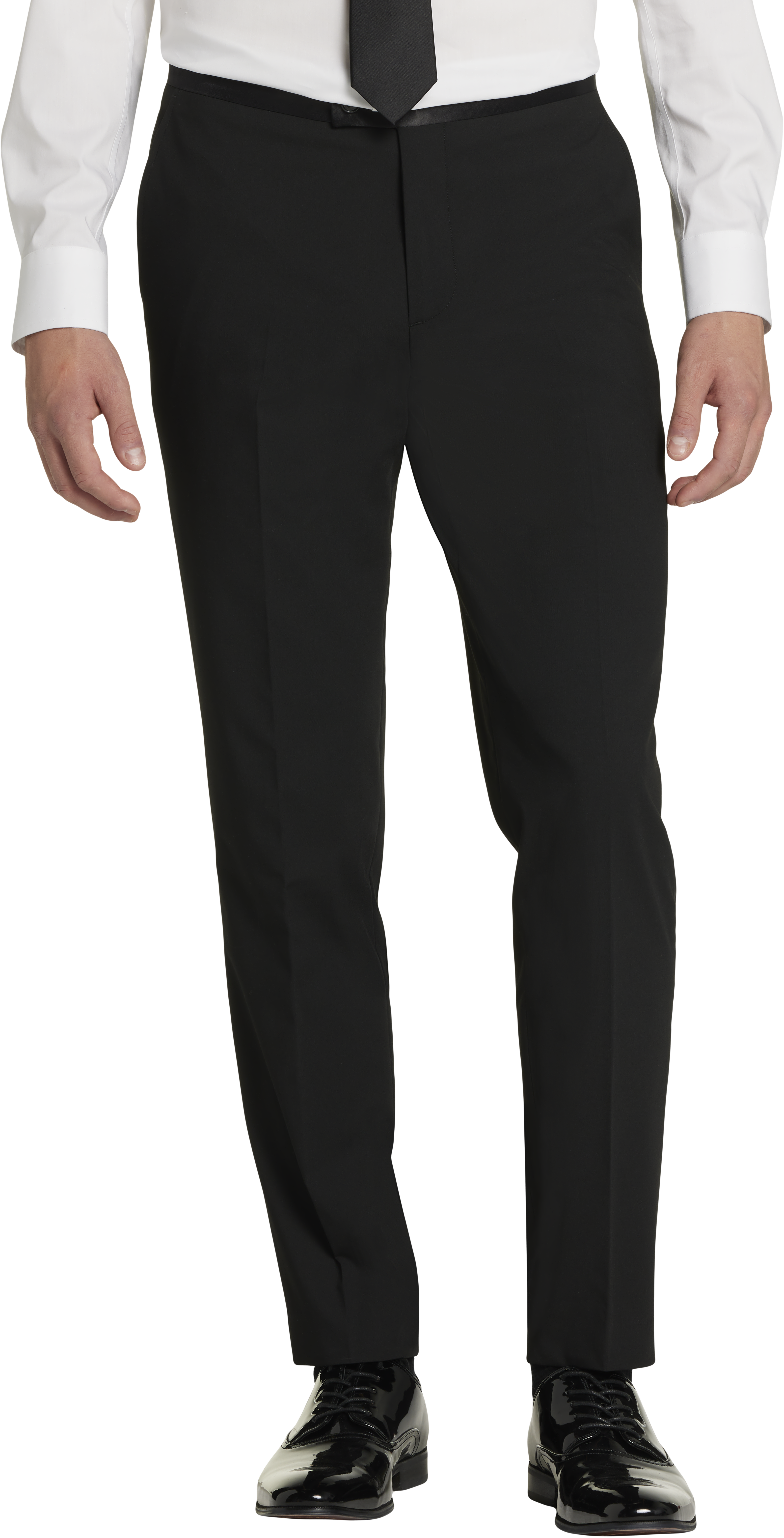 Skinny Fit Satin Peak Lapel Tuxedo