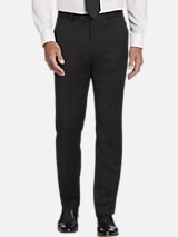 Pronto Uomo Platinum Slim Fit Premium Wool Blend Suit Pants