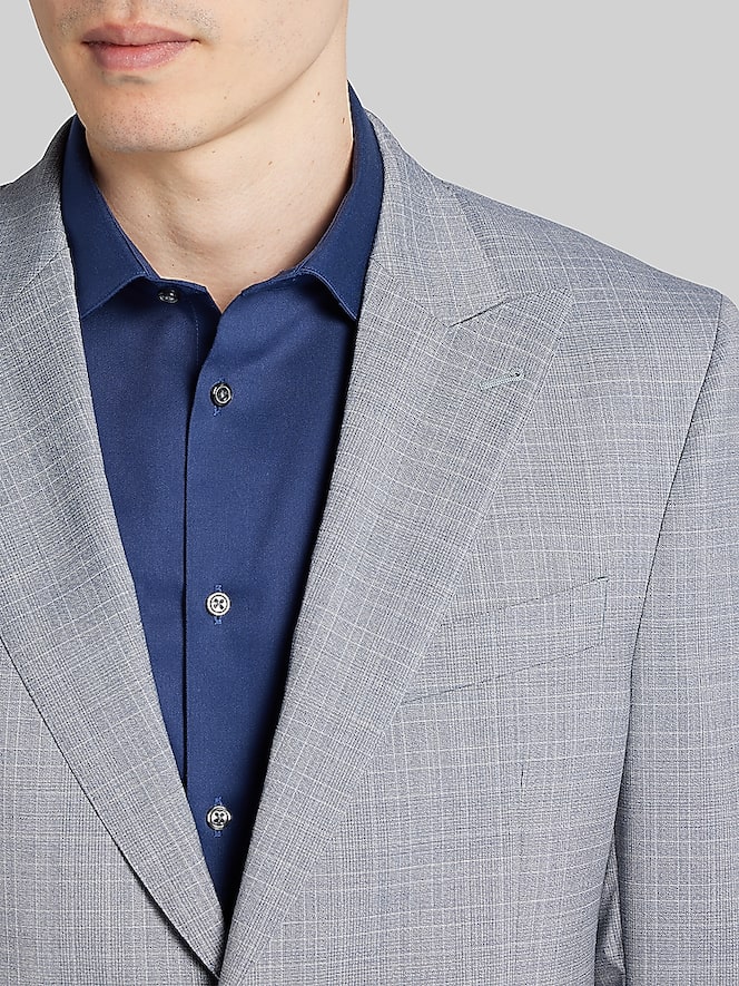 Joseph Abboud Modern Fit Plaid Suit Jacket