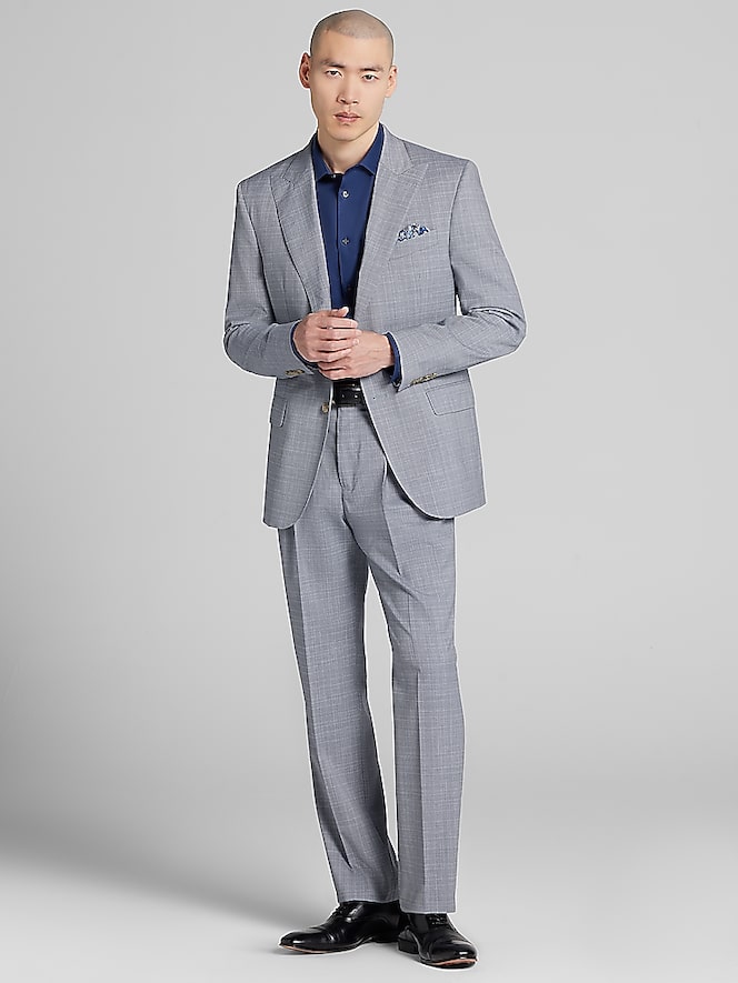 Joseph Abboud Modern Fit Plaid Suit Jacket