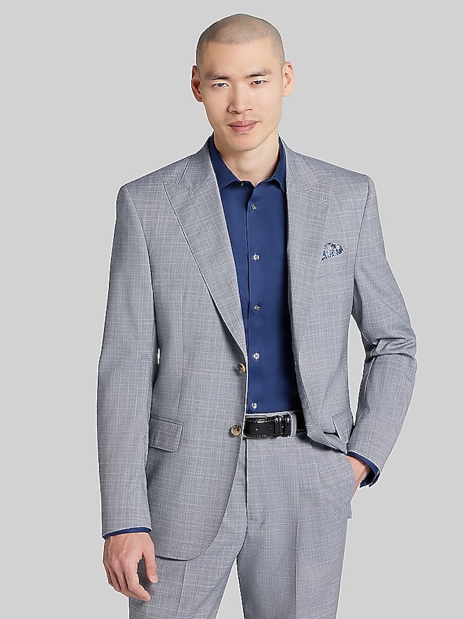 Joseph Abboud Modern Fit Plaid Suit Jacket