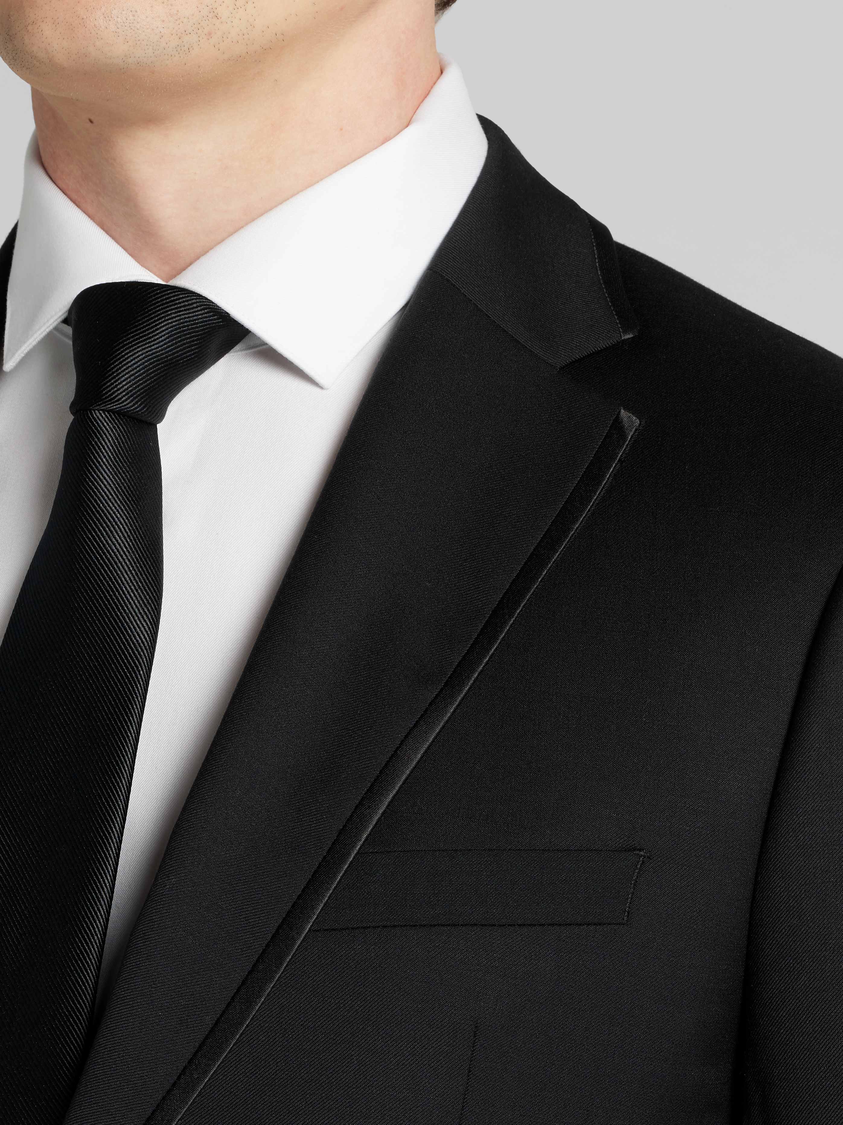Slim Fit Wool 3-Piece Tuxedo