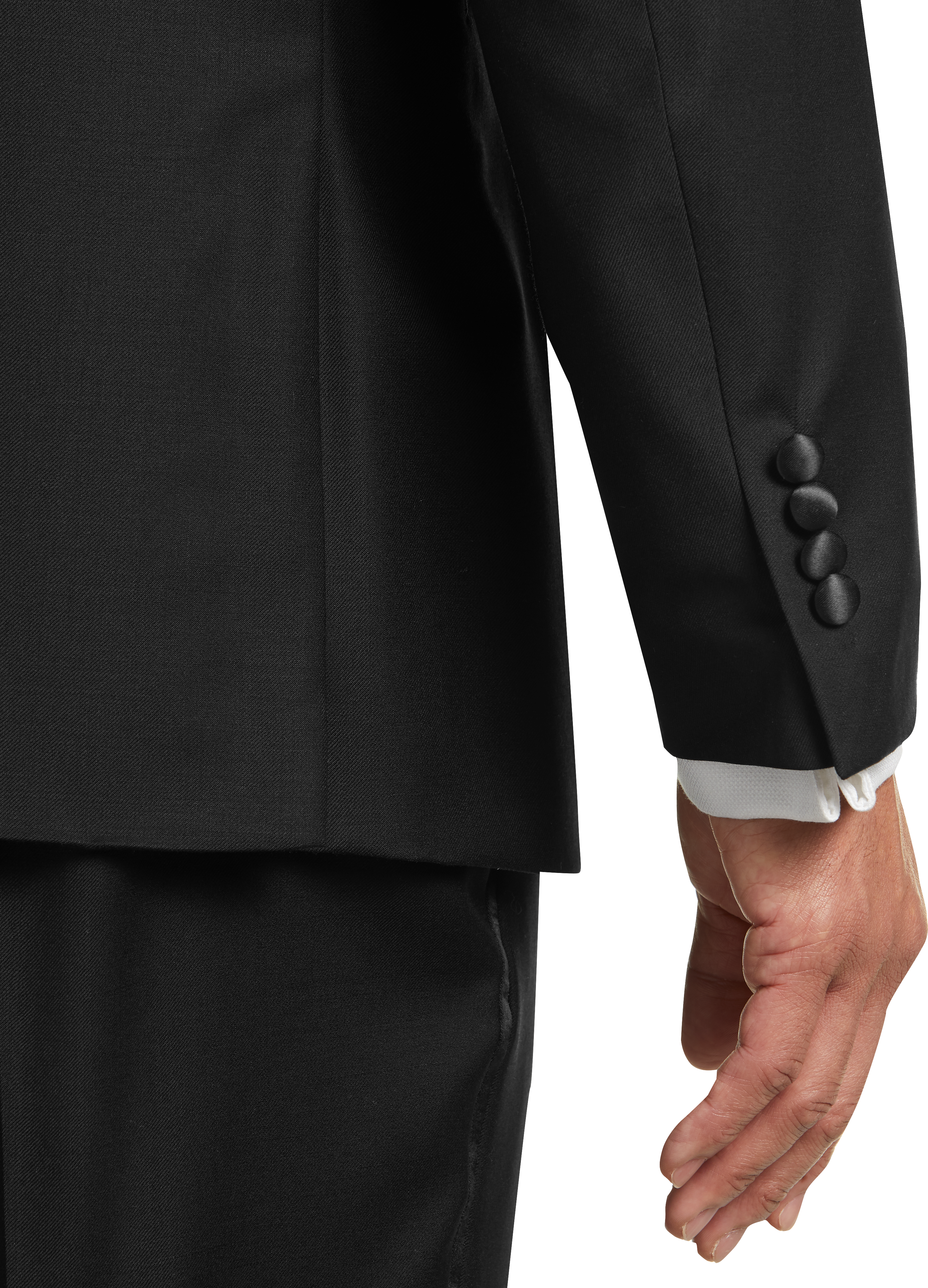 Slim Fit Wool 3-Piece Tuxedo