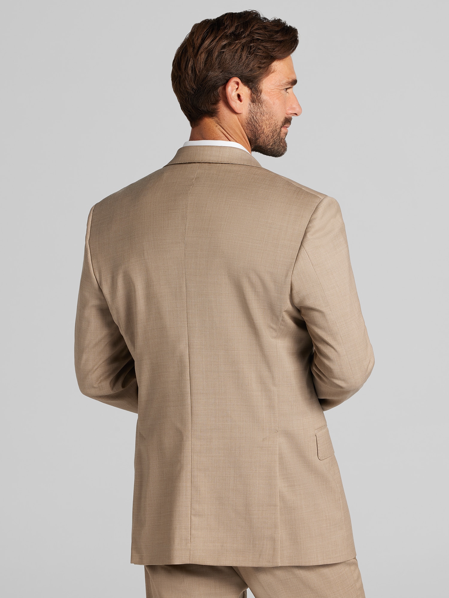 Modern Fit Solid Suit Jacket