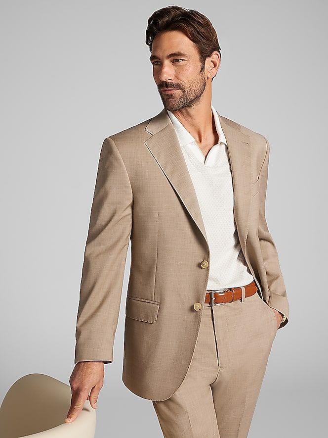 Joseph Abboud Modern Fit Solid Suit Jacket