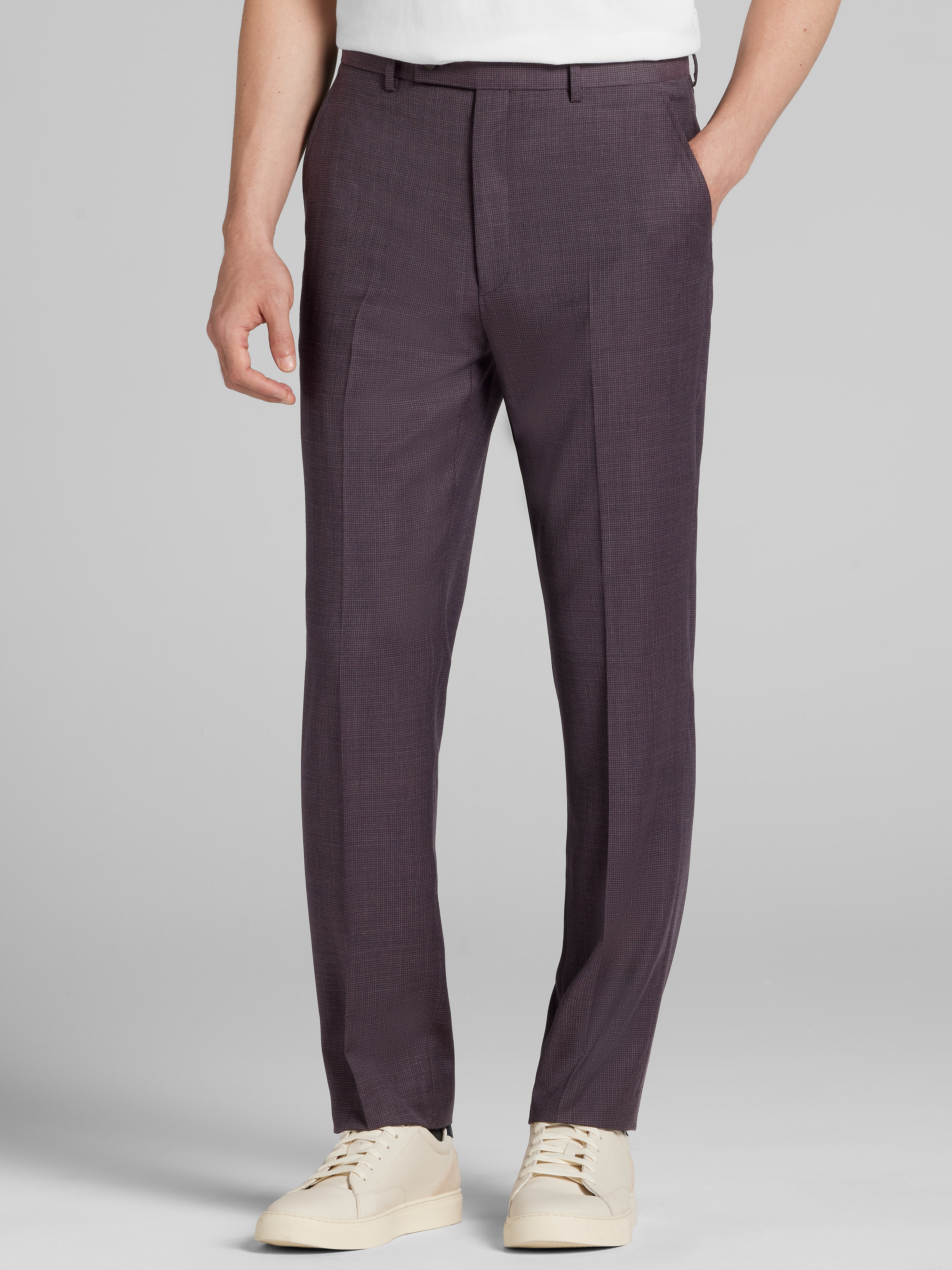 Dark Purple Pants | Men's Wearhouse