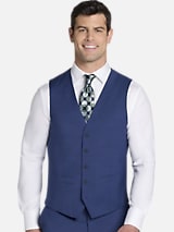 Awearness Kenneth Cole CHILLFLEX Modern Fit Premium Wool Blend Suit Vest