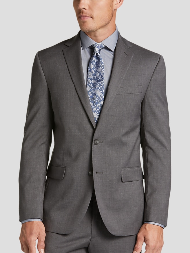 Mens Grey Overcoats