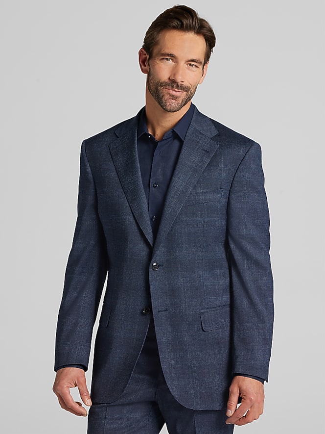 Joseph Abboud Modern Fit Plaid Suit Jacket