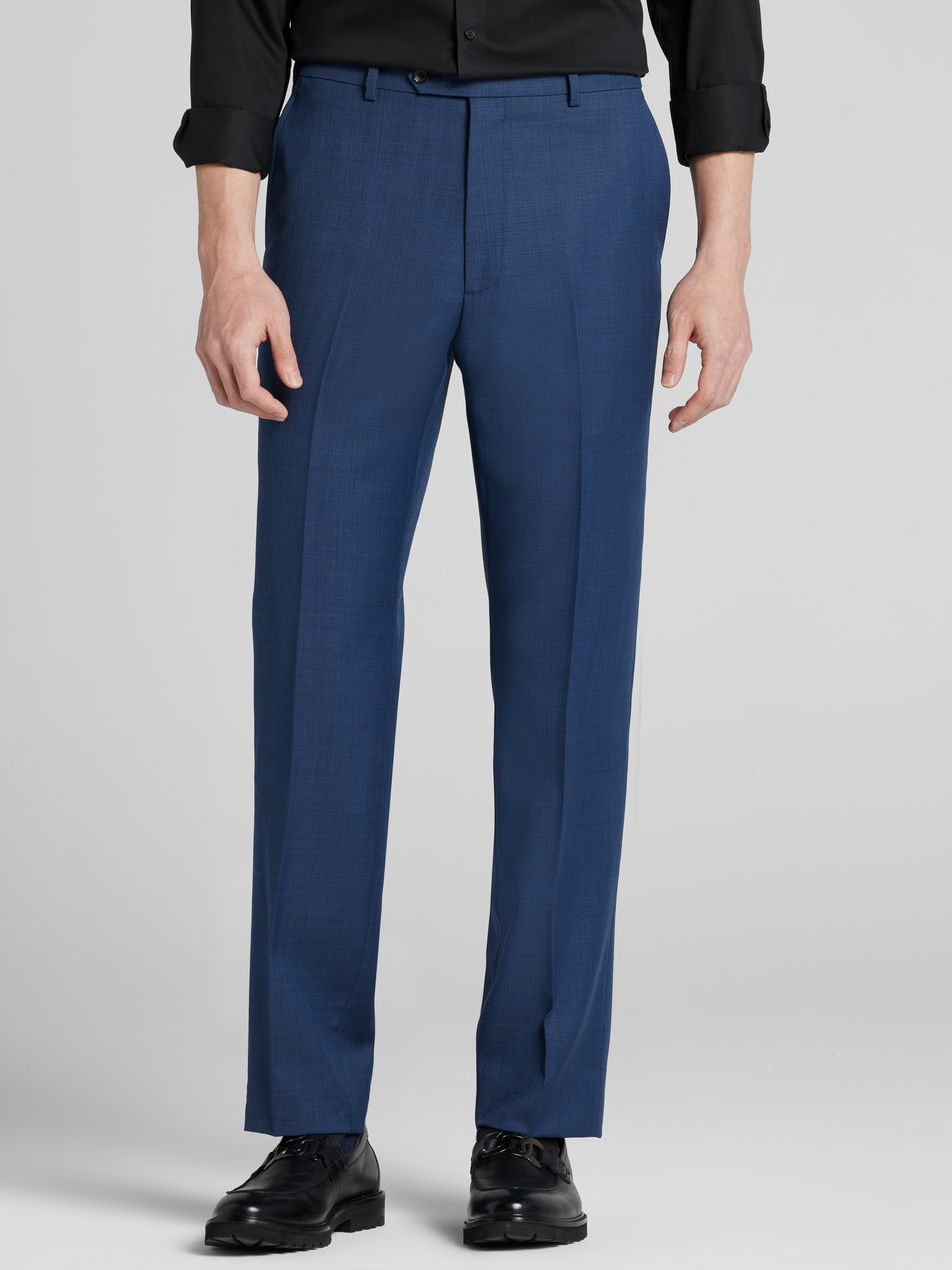 princess polly baby blue dress Blue Pinstripe High Waisted Suspender Pants by Voodoo Vixen Small