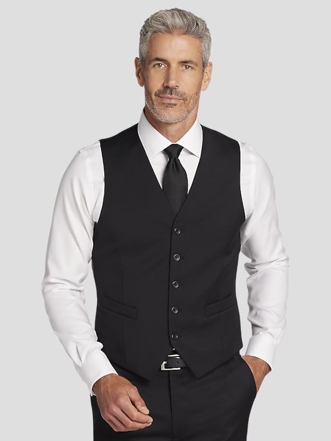 Pronto Uomo Platinum Classic Fit Wool Blend Suit Vest