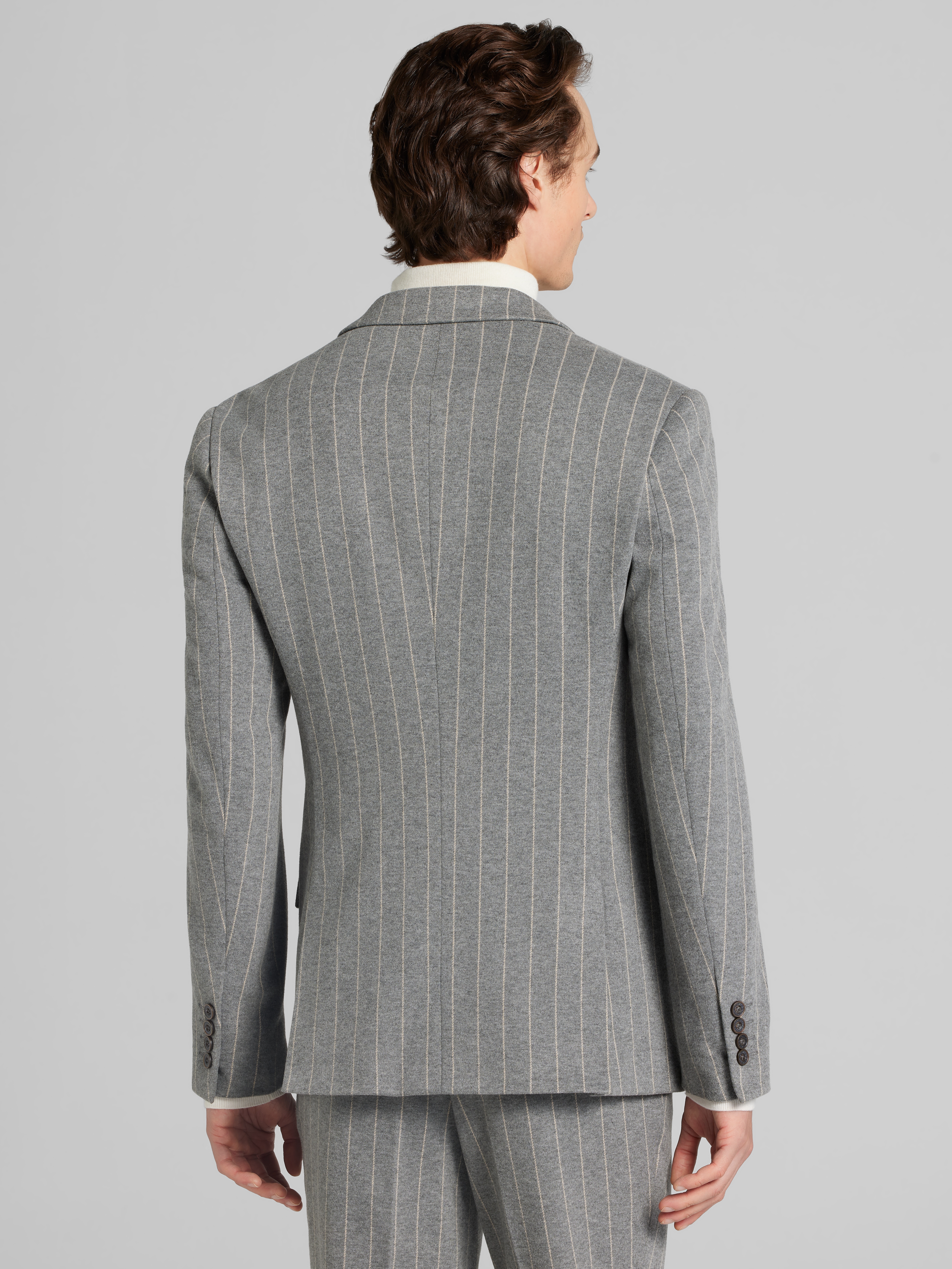 Slim Fit Stripe Suit
