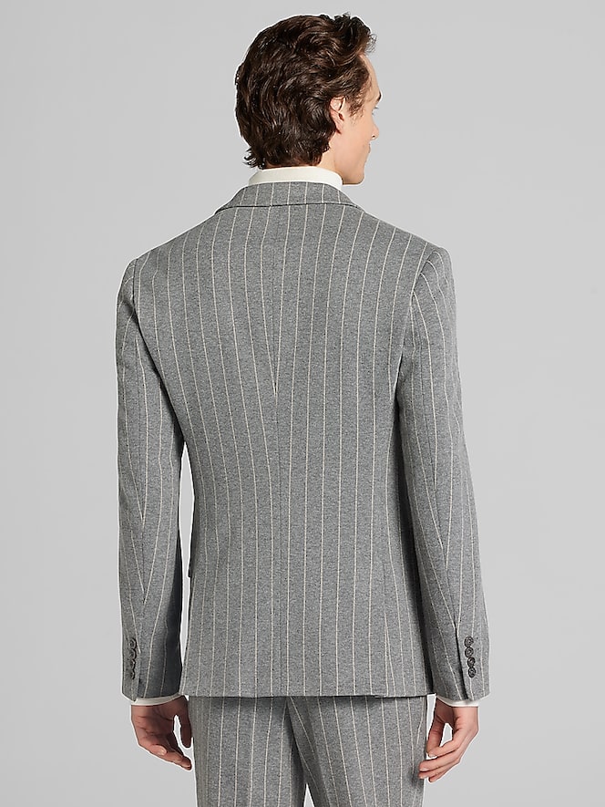 Paisley &Amp; Gray Slim Fit Stripe Suit
