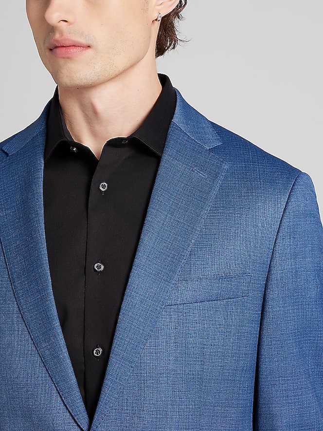 Awearness Kenneth Cole Slim Fit Mini Check Suit Jacket