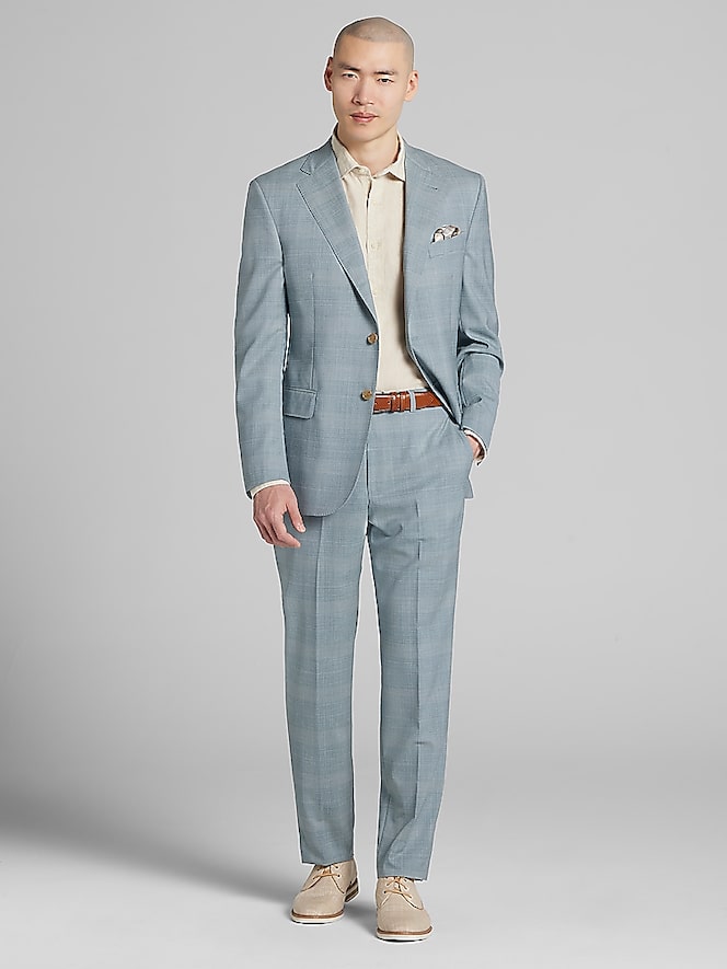 Joseph Abboud Modern Fit Plaid Suit Jacket