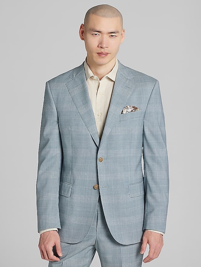Joseph Abboud Modern Fit Plaid Suit Jacket