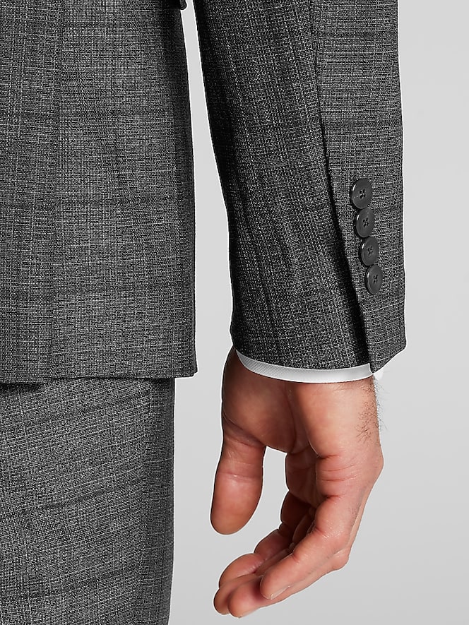 JOE Joseph Abboud Slim Fit Windowpane Suit