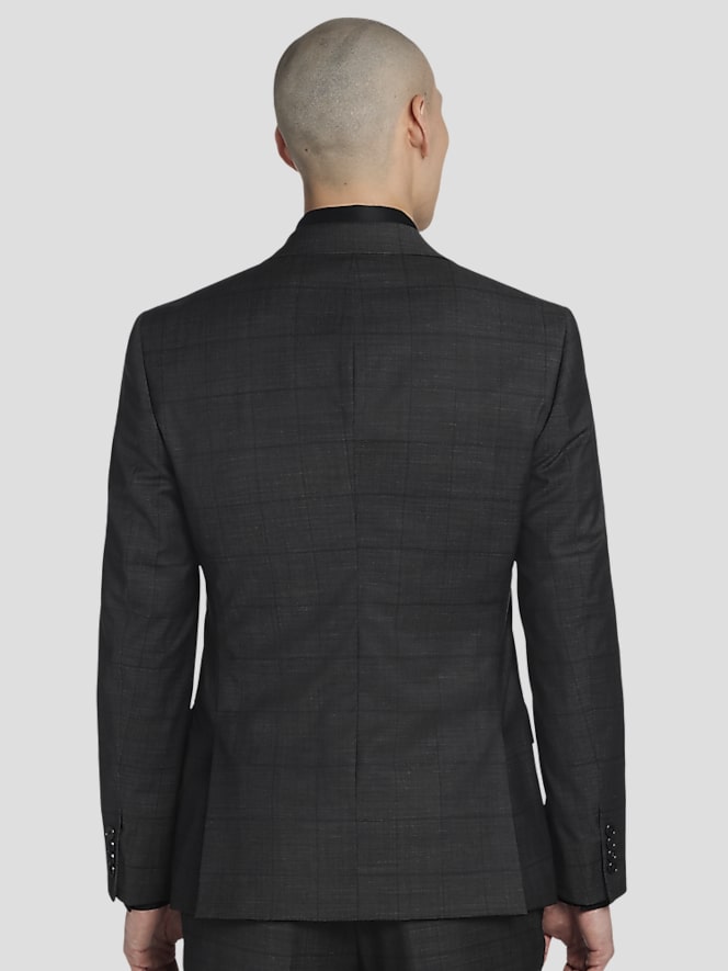 Calvin Klein Extreme Slim Fit Windowpane Suit