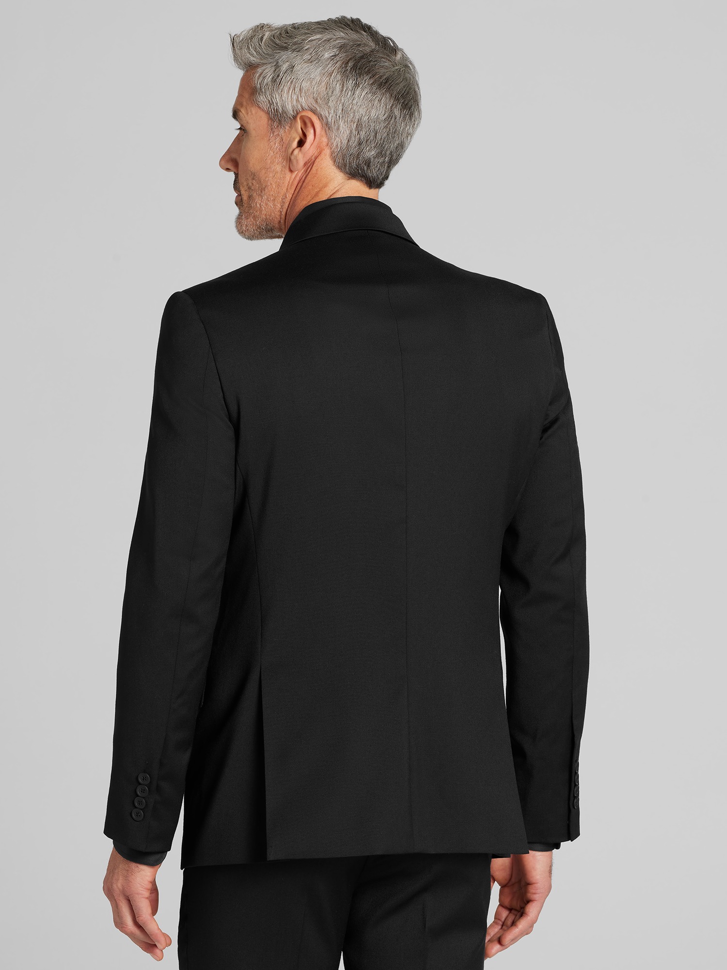 Pronto Uomo Platinum Modern Fit Premium Wool Blend Double Breasted