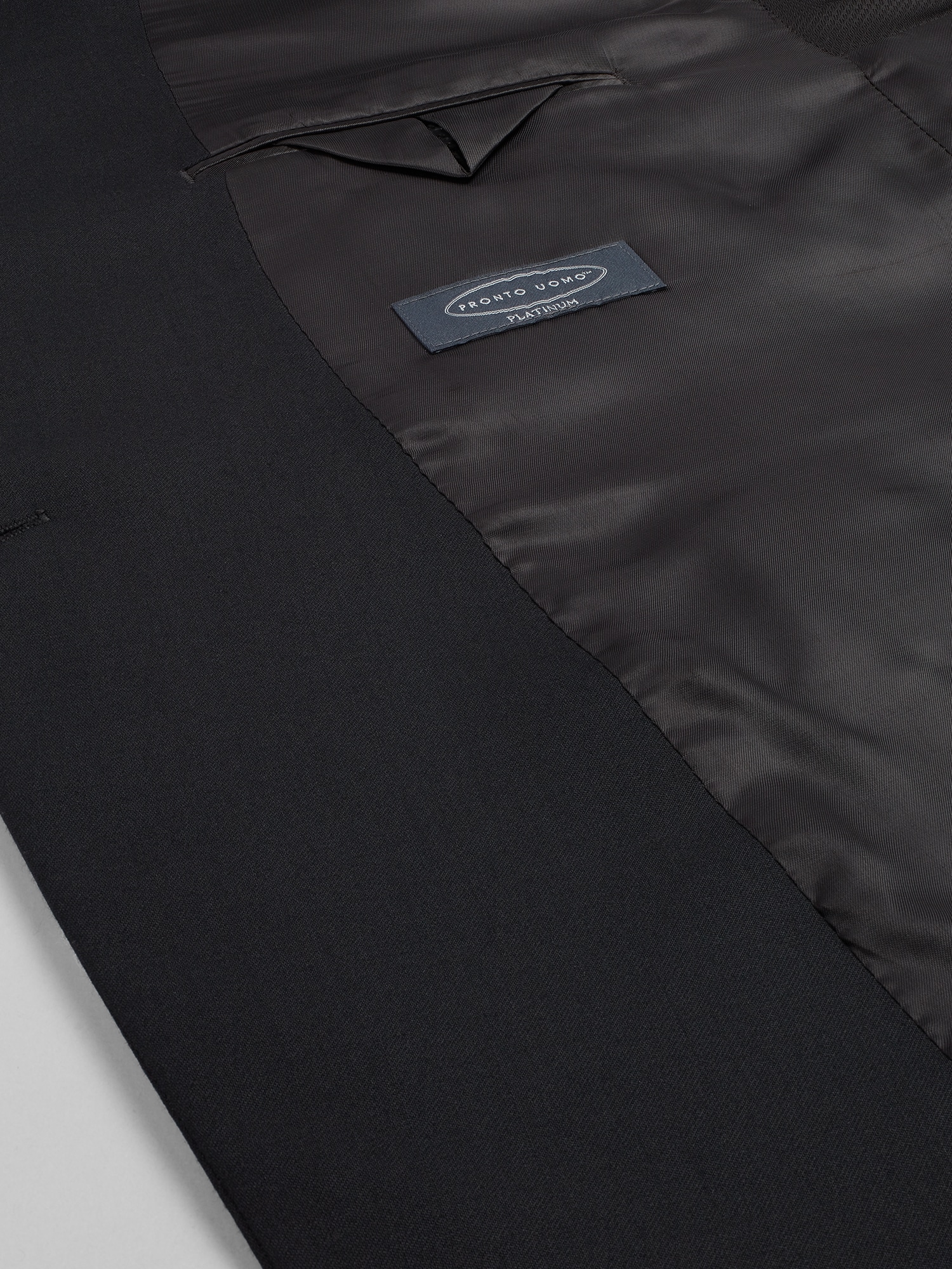 Pronto Uomo Platinum Modern Fit Premium Wool Blend Double Breasted