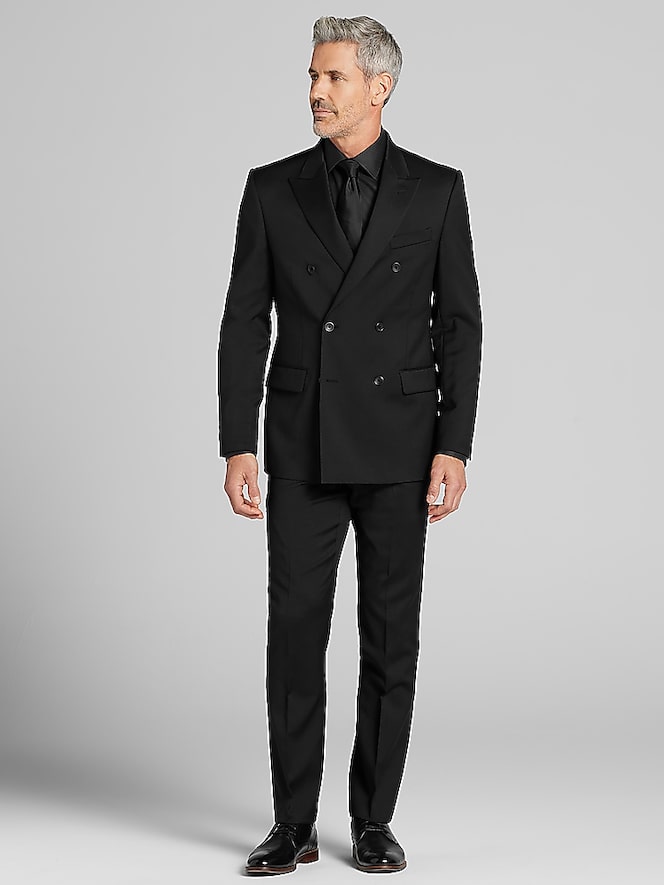 Pronto Uomo Platinum Modern Fit Premium Wool-Blend Suit