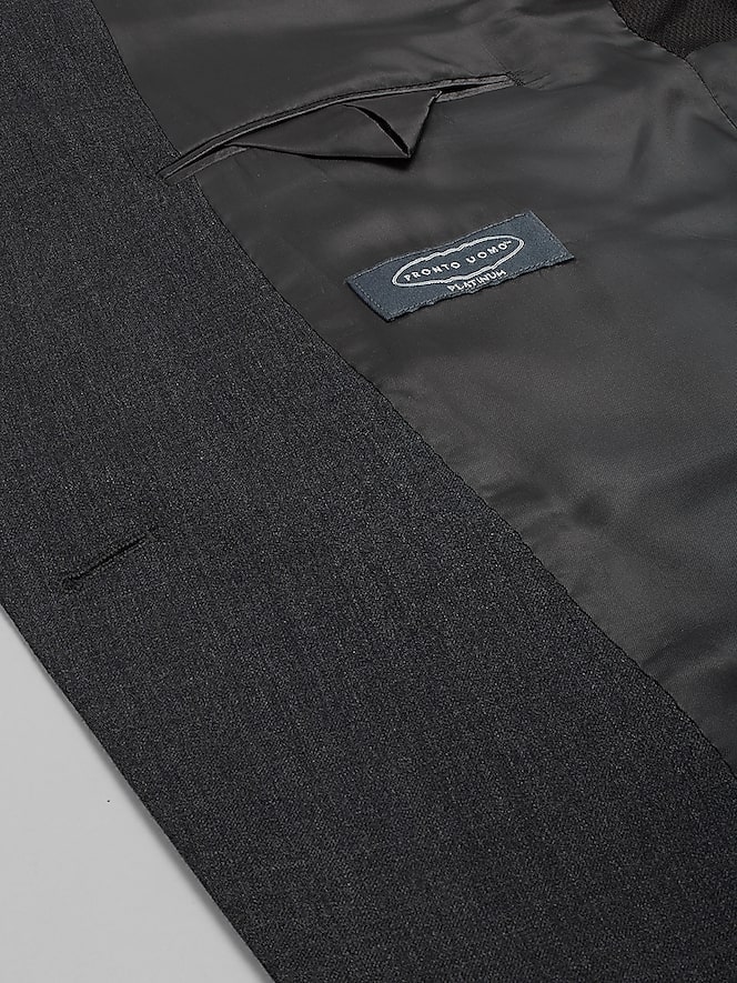 Pronto Uomo Platinum Modern Fit Premium Wool-Blend Suit