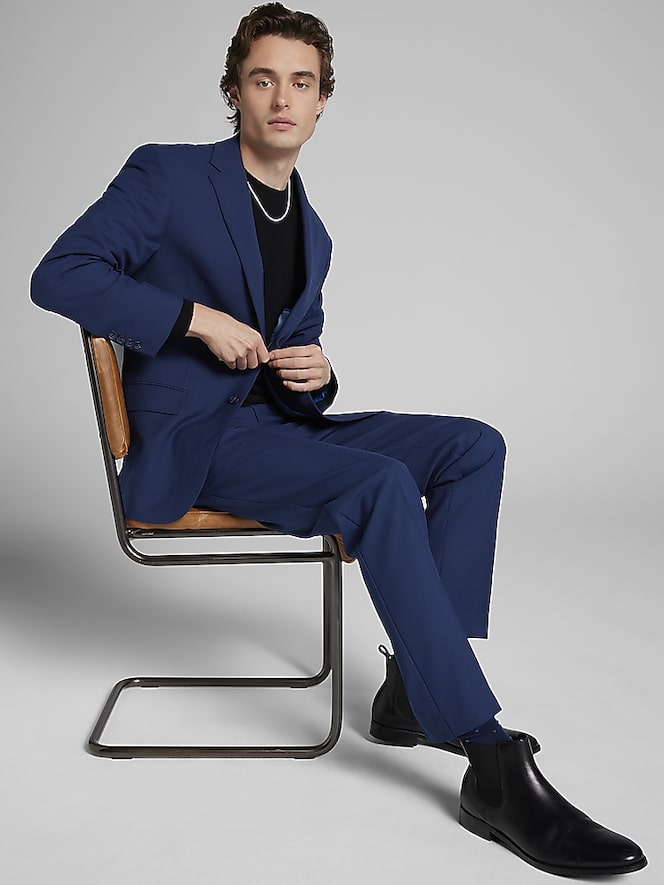 Egara Modern Fit Suit, Blue/Postman - Image 7 of 8