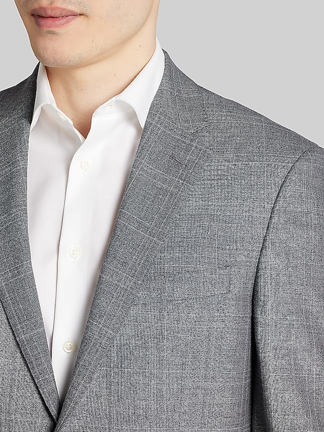 Joseph Abboud Classic Fit Plaid Sport Coat