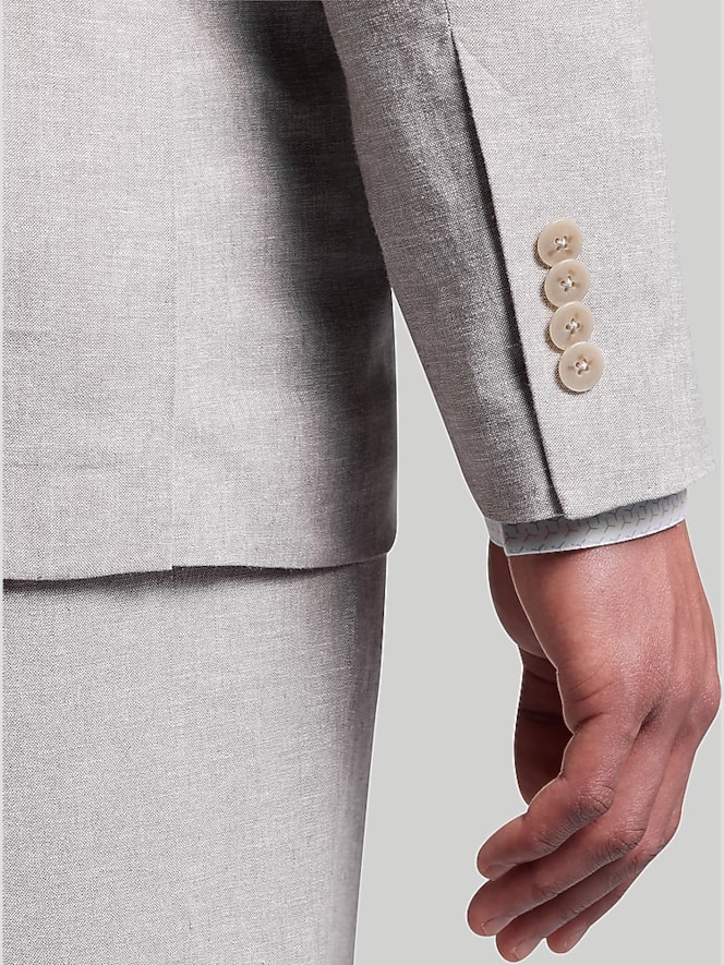 JOE Joseph Abboud Slim Fit Linen Blend Suit