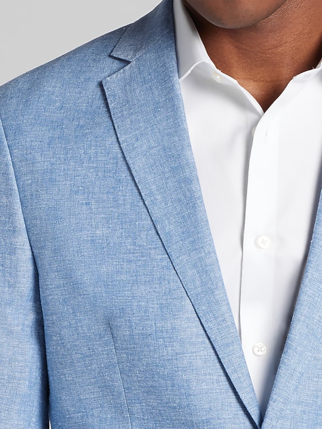 JOE Joseph Abboud Slim Fit Linen Blend Suit