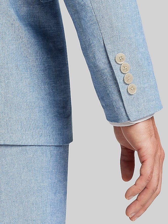 JOE Joseph Abboud Slim Fit Linen Blend Suit