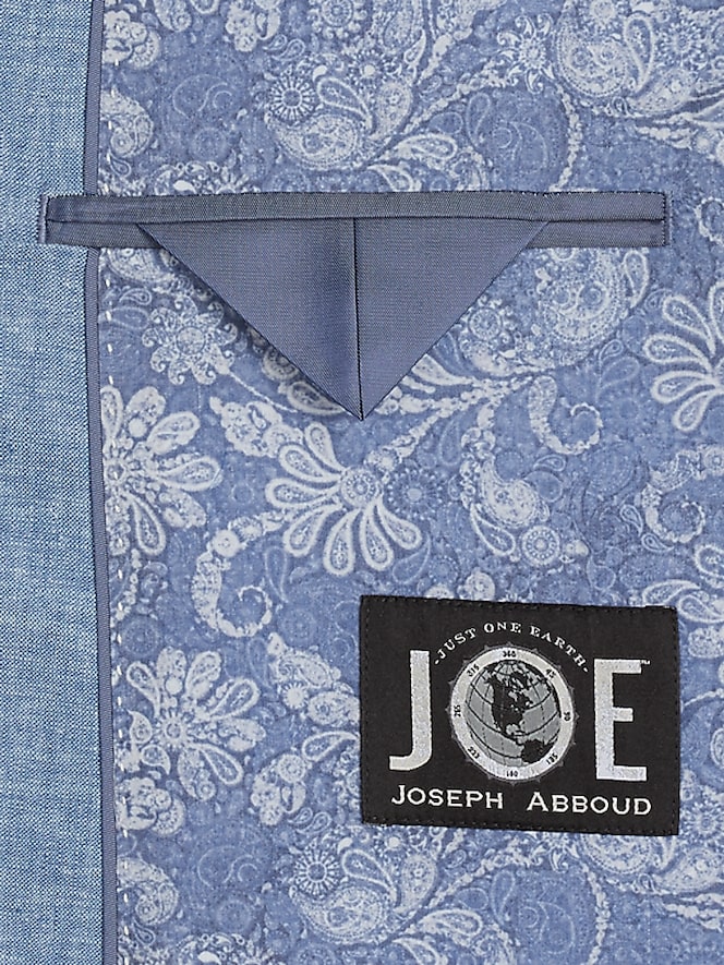 JOE Joseph Abboud Slim Fit Linen Blend Suit