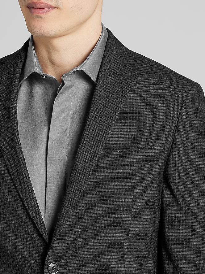 Wilke-Rodriguez Slim Fit Check Suit