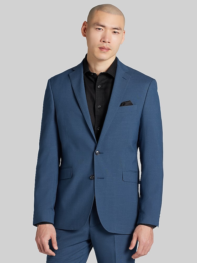 green emerald velvet dress Vercini Men's Slim Fit Business Suit SUITS Vercini