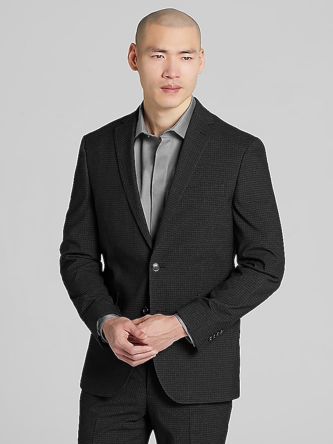 Wilke-Rodriguez Slim Fit Check Suit