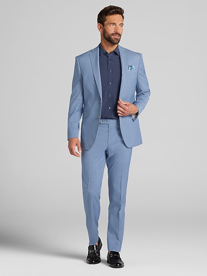 Wilke-Rodriguez Slim Fit Check Suit