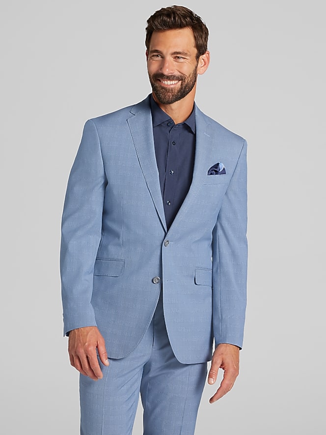 Wilke-Rodriguez Slim Fit Check Suit