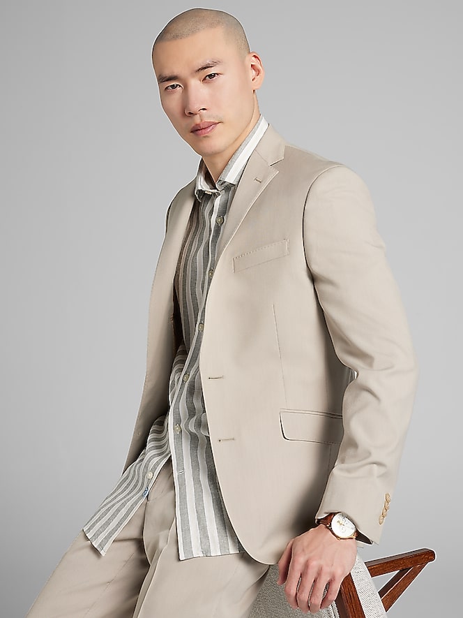 Wilke-Rodriguez Slim Fit Solid Suit