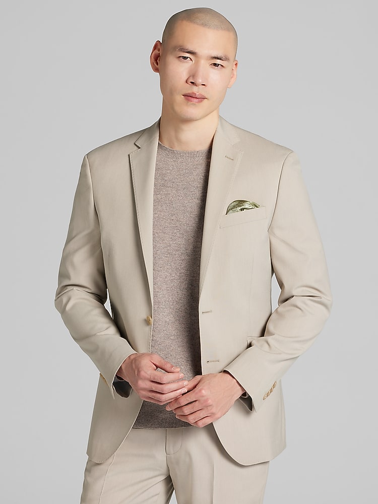 green emerald velvet dress Milano Slim Fit 3 pcs Vested Suits for Men Super Stretch Fabric in Bro