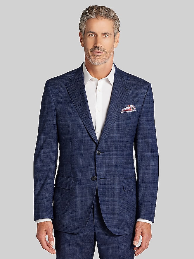 Joseph Abboud Modern Fit Plaid Suit Jacket