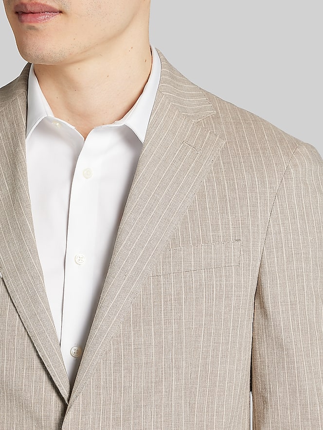 JOE Joseph Abboud Slim Fit Stripe Suit Jacket